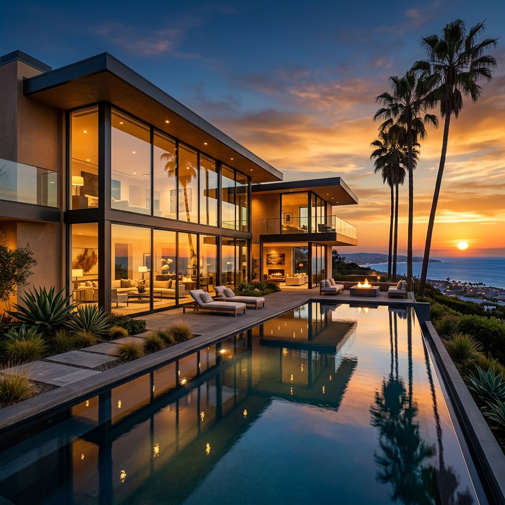 High-End Modern Architectural Estate